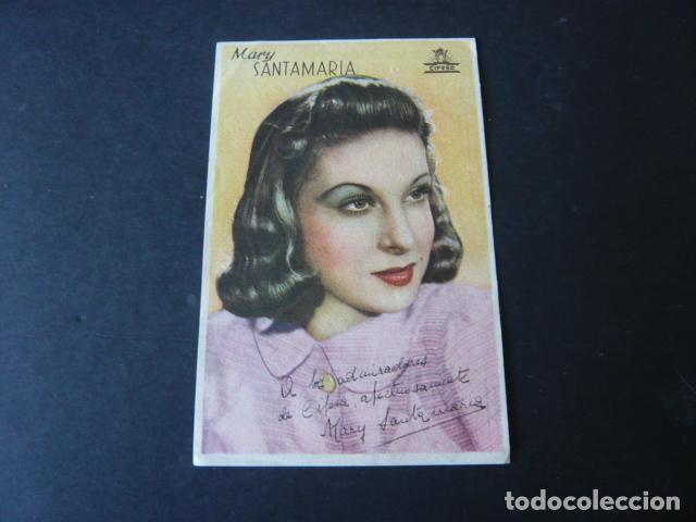 Cine: MARY SANTAMARIA ACTRIZ PROGRAMA DE MANO SIN PUBLICIDAD - Foto 1