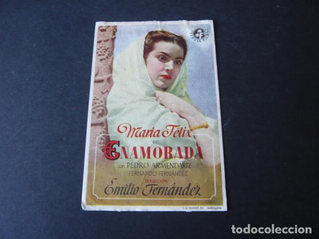 Cine: ENAMORADA PROGRAMA DE MANO SIN PUBLICIDAD - Foto 1