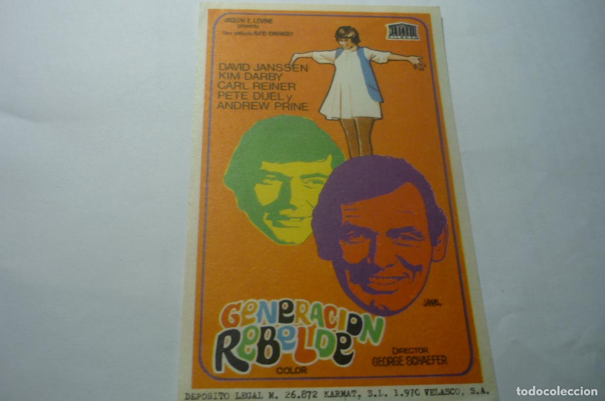 Cine: programa generacion rebelde .-david janssen - Foto 1