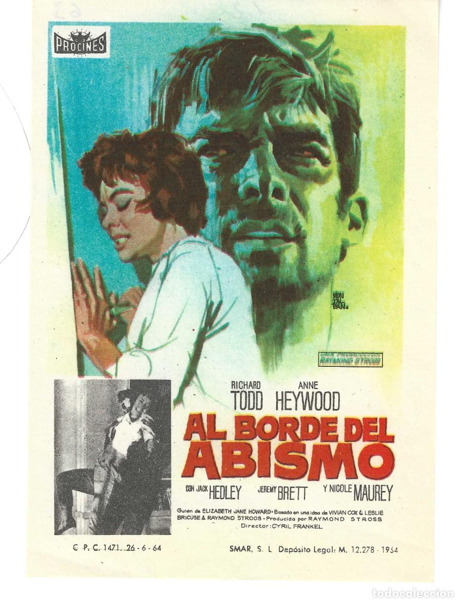 Cine: AL BORDE DEL ABISMO SP - Foto 1