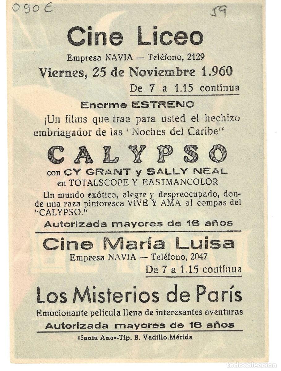 Cine: CALYPSO, CON PUBLICIDAD - Foto 2