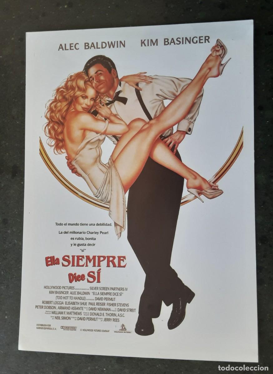 Cine: ELLA SIEMPRE DICE S&Iacute;, ALEC BALDWIN, KIM BASINGER. - Foto 1