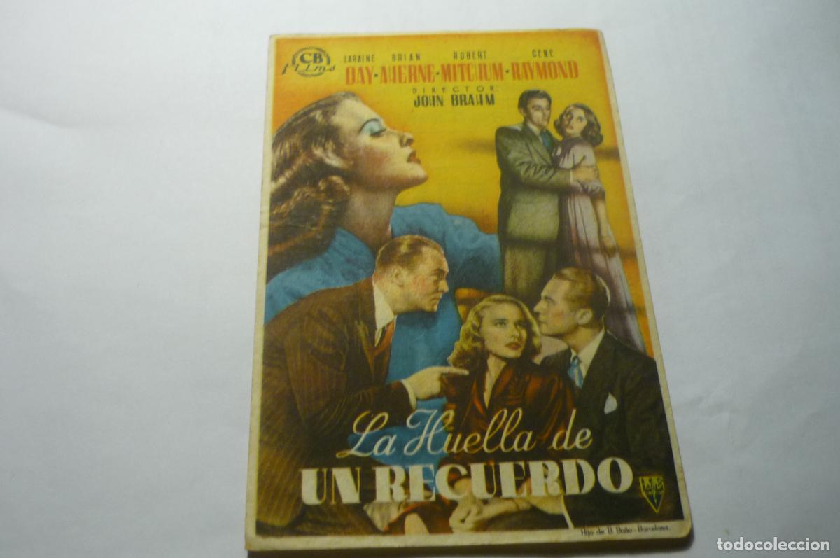 Cine: PROGRAMA LA HUELLA DE UN RECUERDO.-ROBERT MITCHUM PUBLICIDAD - Foto 1