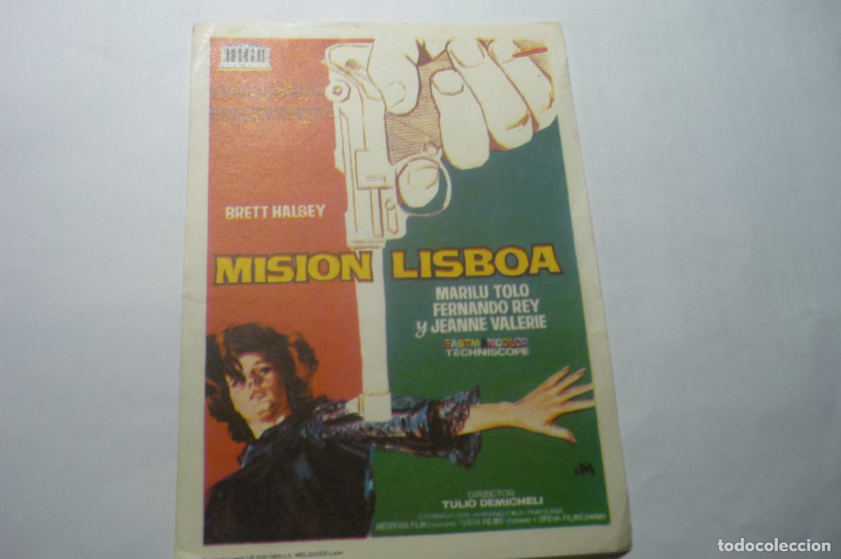 Cine: programa mision lisboa - brett halsey - Foto 1