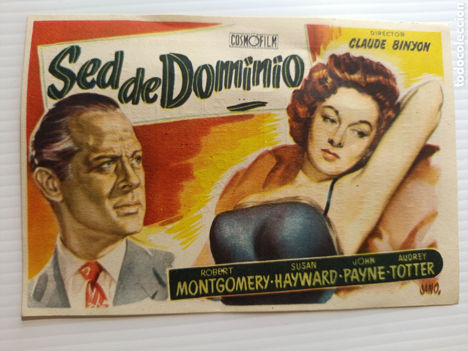 Cinema: Pel&iacute;cula Sed de dominio