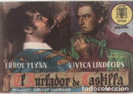Cine: PROGRAMA DE CINE: EL BURLADOR DE CASTILLA PC-10187 - Foto 1