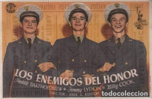 Cine: PROGRAMA DE CINE: LOS ENEMIGOS DEL HONOR PC-10192 - Foto 1