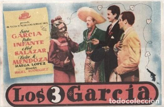 Cine: PROGRAMA DE CINE: LOS 3 GARC&Iacute;A PC-10209 - Foto 1