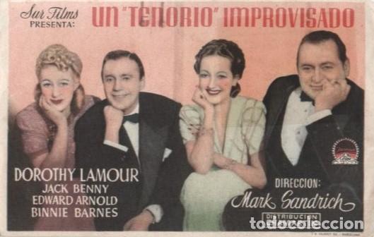 Cine: PROGRAMA DE CINE: UN TENORIO IMPROVISADO PC-10213 - Foto 1