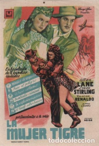 Cine: PROGRAMA DE CINE: LA MUJER TIGRE PC-10247 - Foto 1