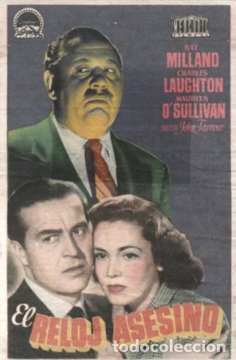 Cine: PROGRAMA DE CINE: EL RELOJ ASESINO PC-10249 - Foto 1