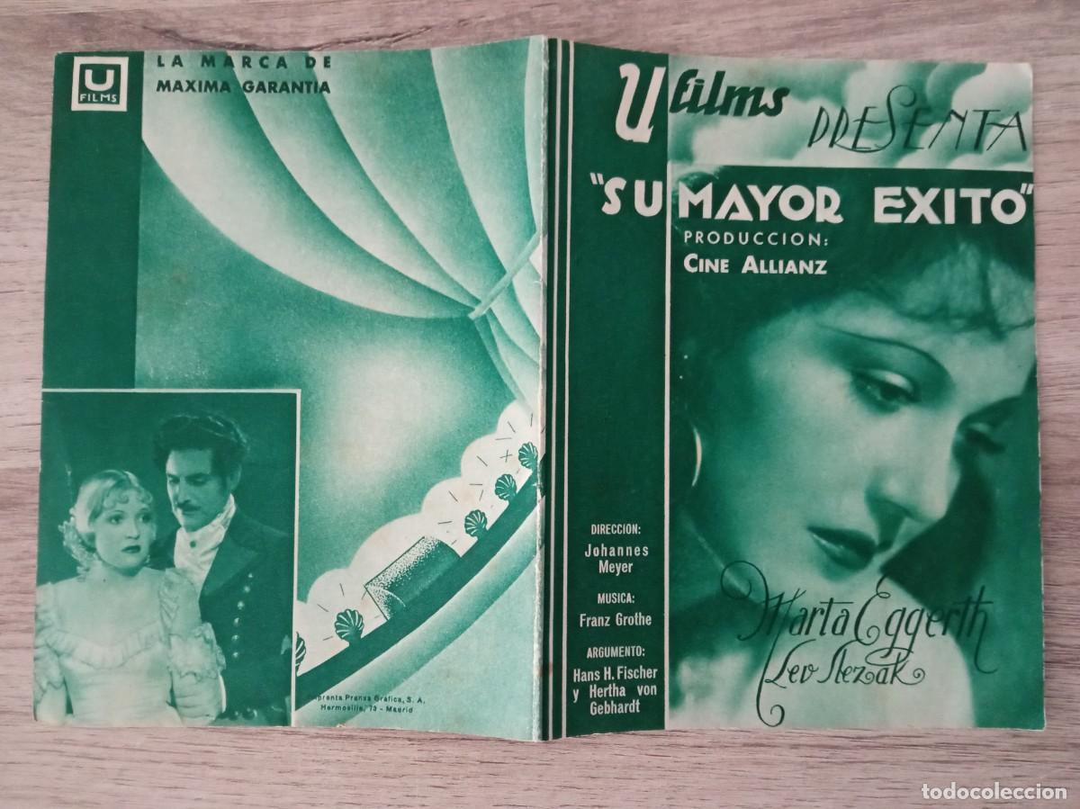 Cine: SU MAYOR EXITO, MARTA EGGERTH - Foto 3