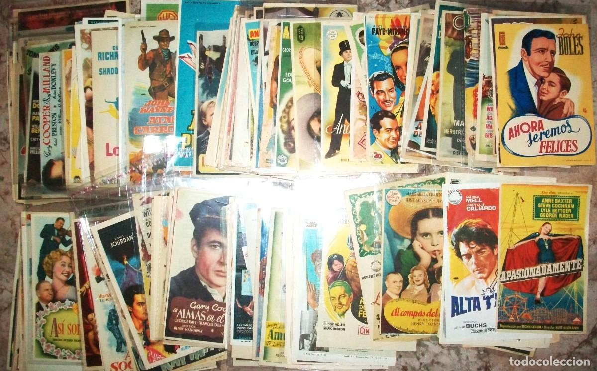 Cine: Programas de cine (60) (Lote de 250 programas diferentes) - Foto 1