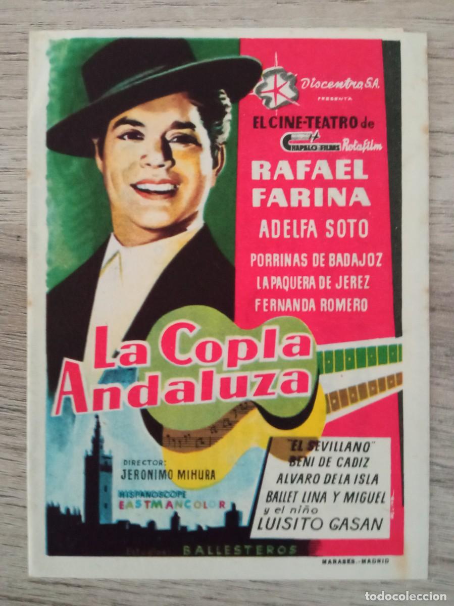 Cine: LA COPLA ANDALUZA, RAFAEL FARINA - Foto 1