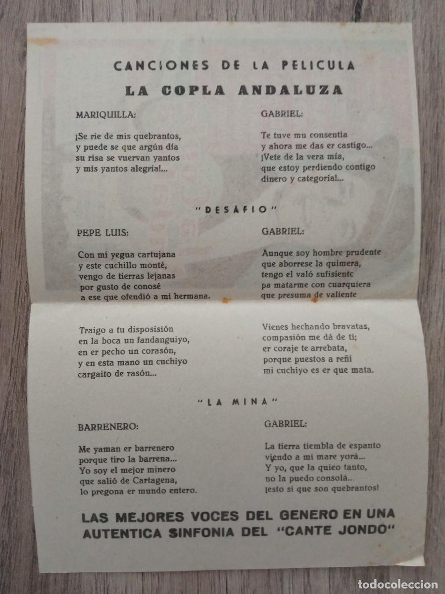 Cine: LA COPLA ANDALUZA, RAFAEL FARINA - Foto 2