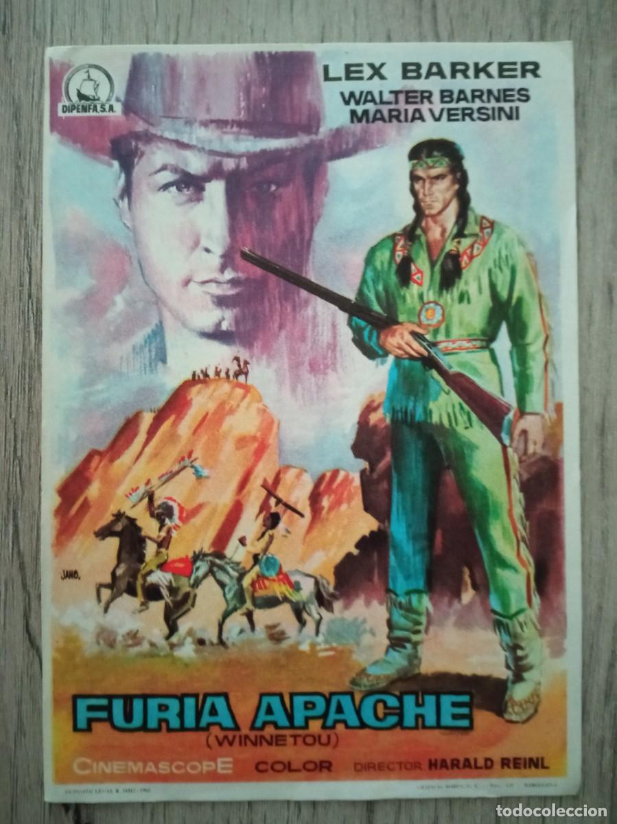 Cine: FURIA APACHE (WINNETOU), LEX BARKER, KARL MAY - Foto 1
