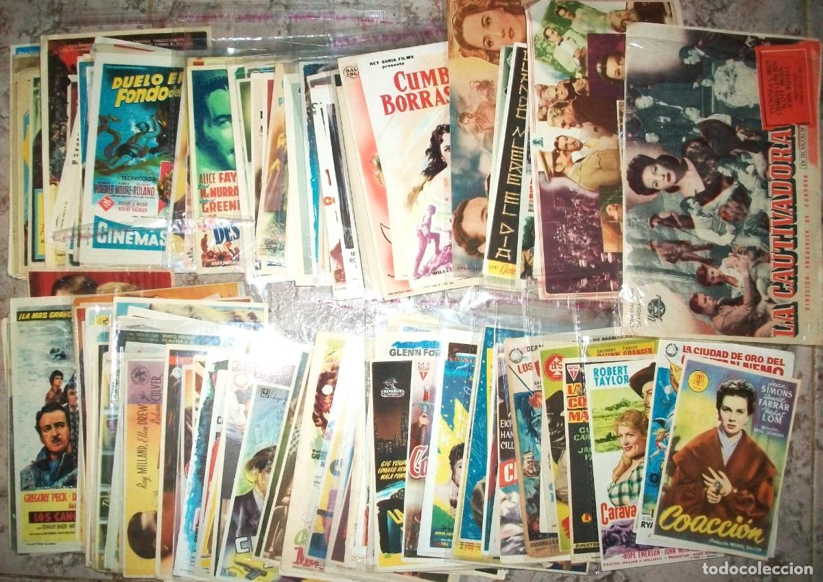 Cine: Programas de cine (50) (Lote de 250 programas diferentes) - Foto 1