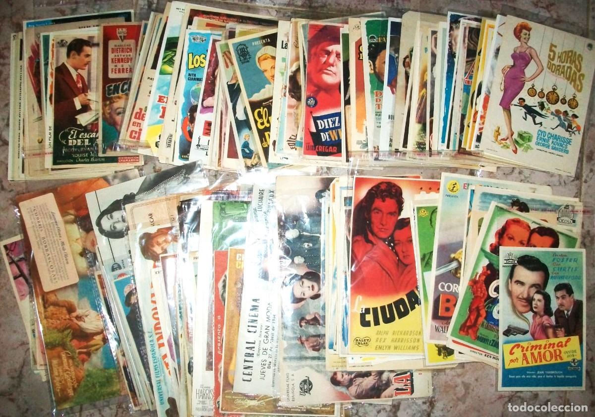 Cine: Programas de cine (48) (Lote de 250 programas diferentes) - Foto 1