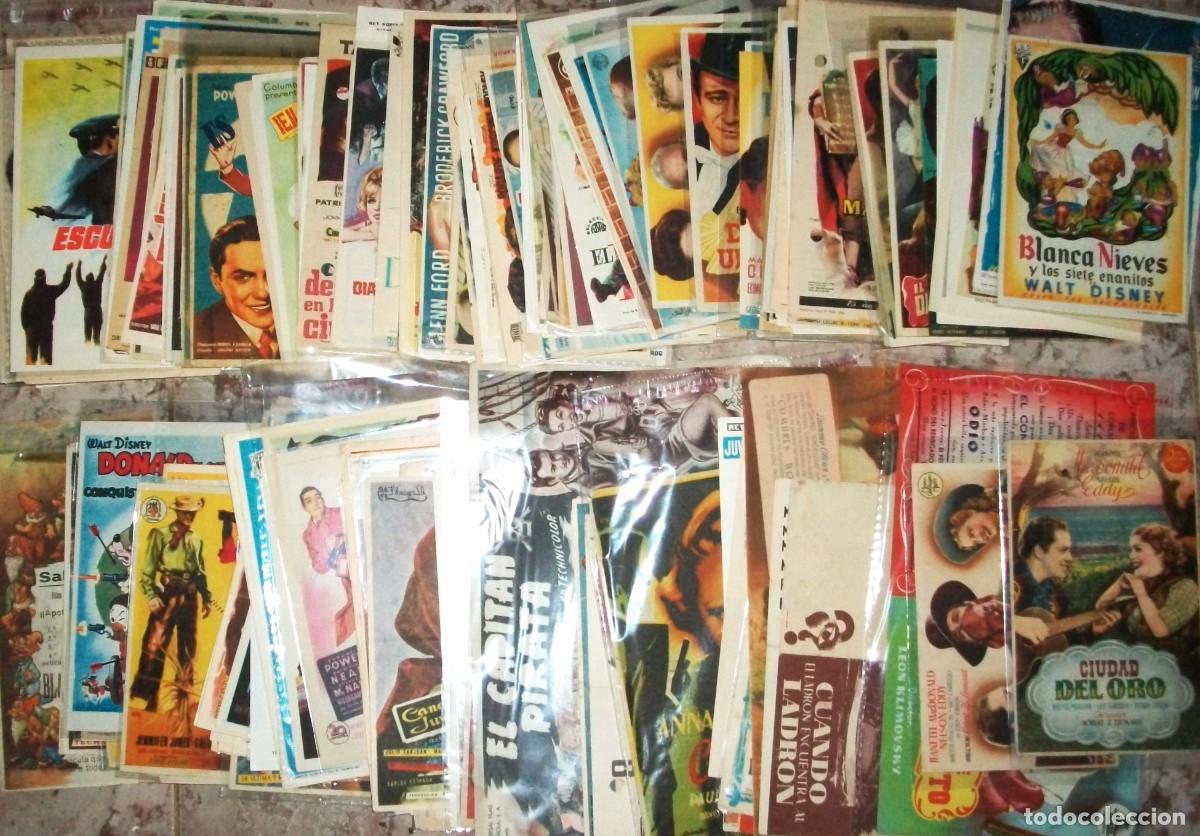 Cine: Programas de cine (47) (Lote de 250 programas diferentes) - Foto 1