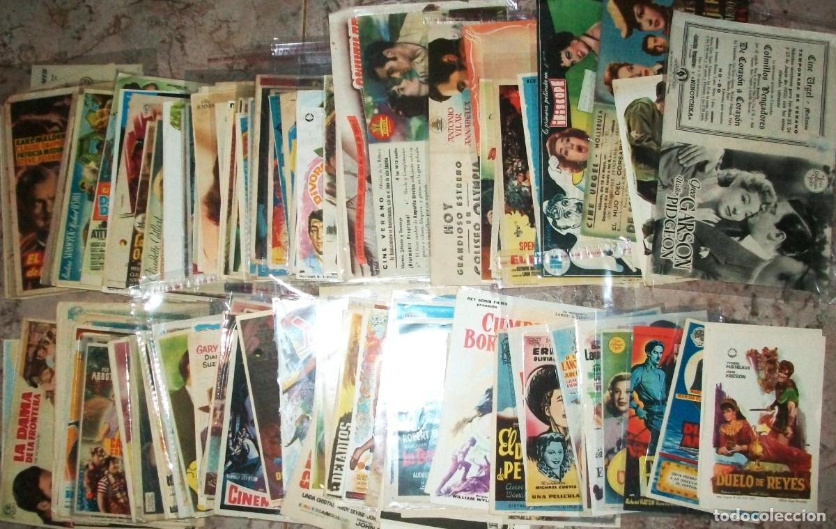 Cine: Programas de cine (45) (Lote de 250 programas diferentes) - Foto 1