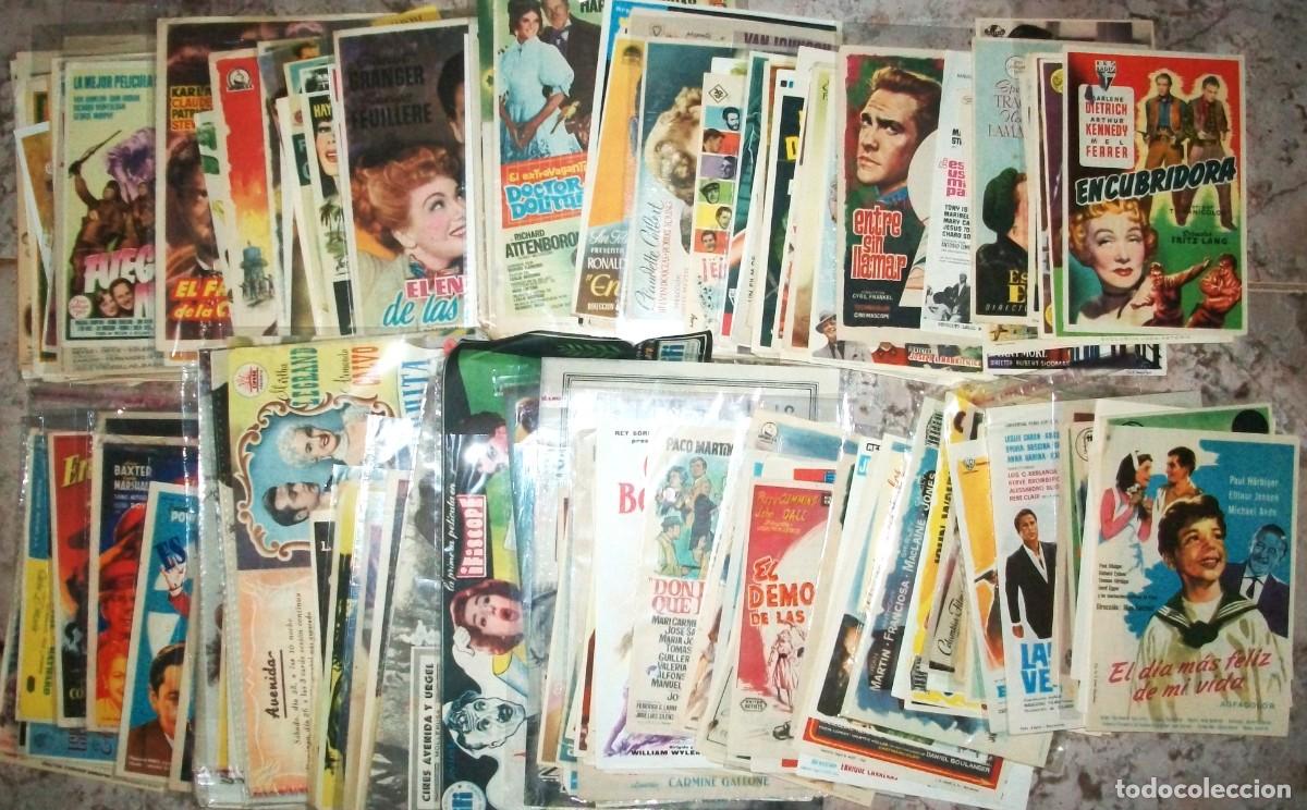 Cine: Programas de cine (44) (Lote de 250 programas diferentes) - Foto 1