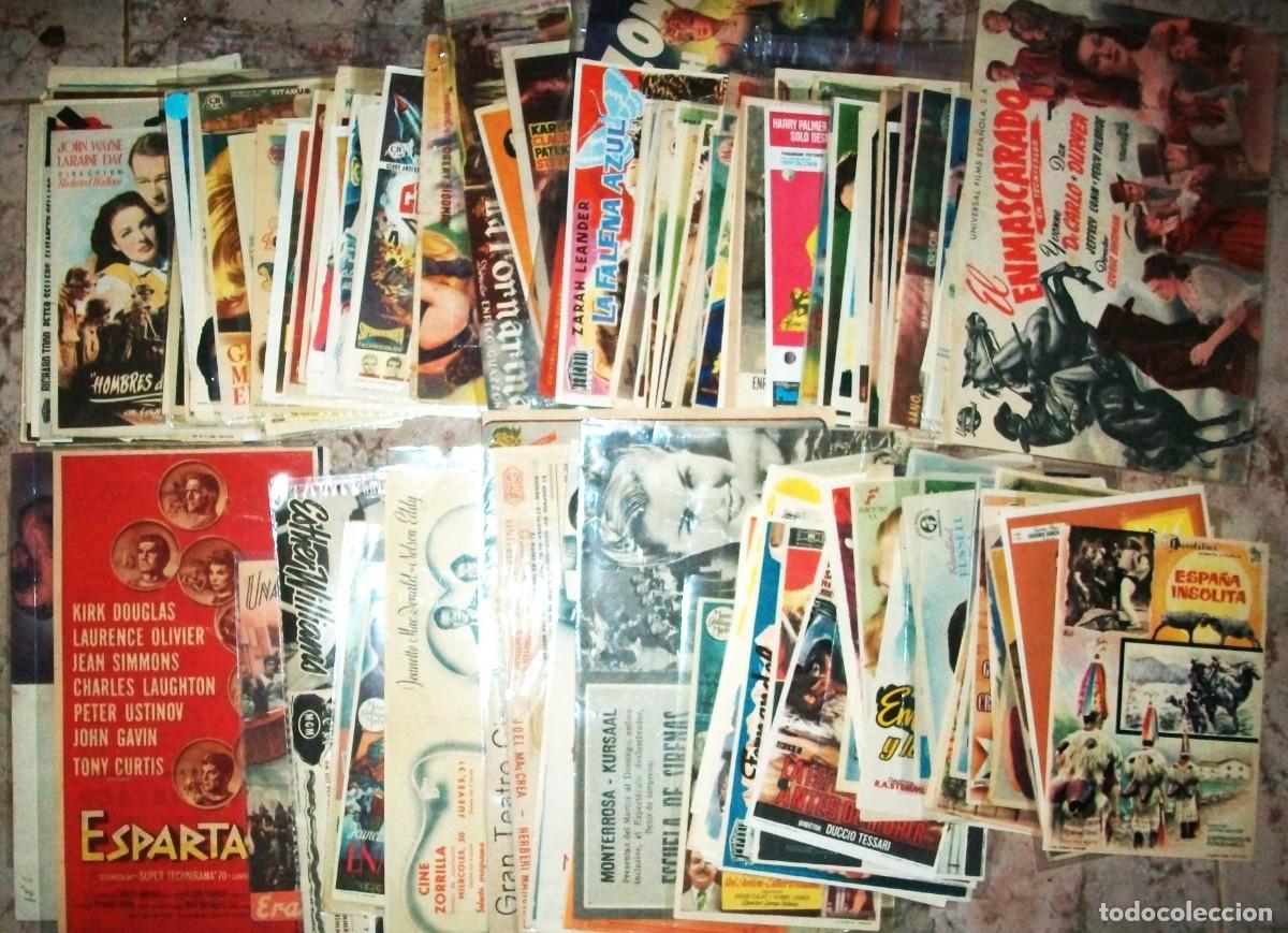 Cine: Programas de cine (41) (Lote de 250 programas diferentes) - Foto 1
