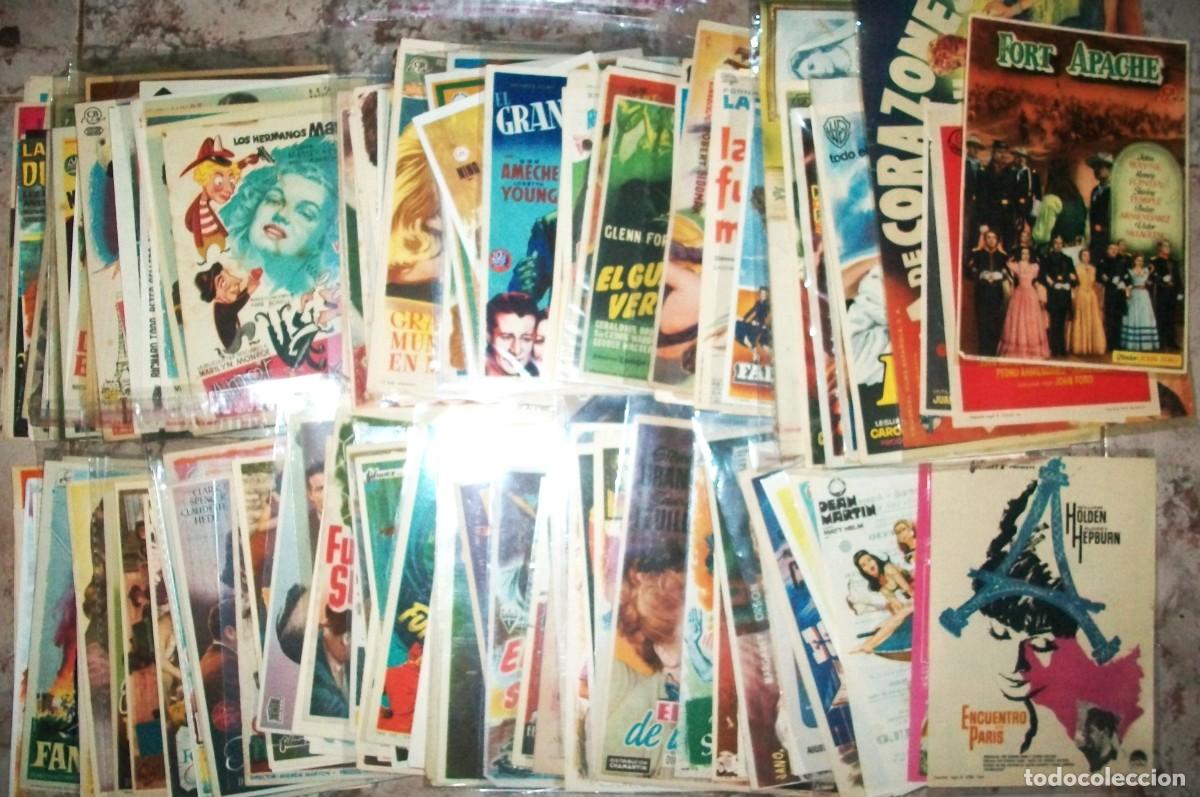 Cine: Programas de cine (40) (Lote de 250 programas diferentes) - Foto 1