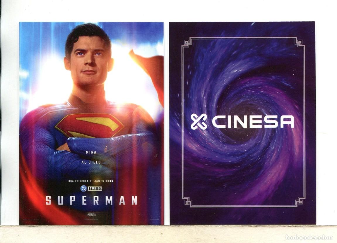 Cine: SUPERMAN, con David Corenswet 6,5 X 9 cms. - Foto 1