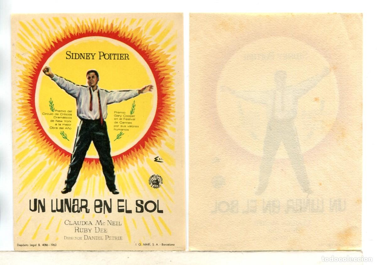 Cine: UN LUNAR EN EL SOL, con Sidney Poitier. - Foto 1
