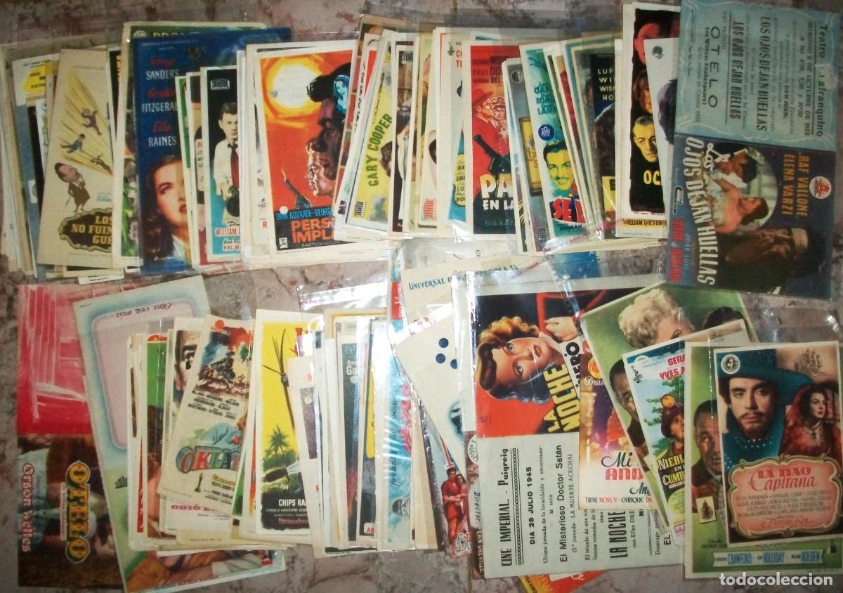 Cine: Programas de cine (21) (Lote de 250 programas diferentes) - Foto 1