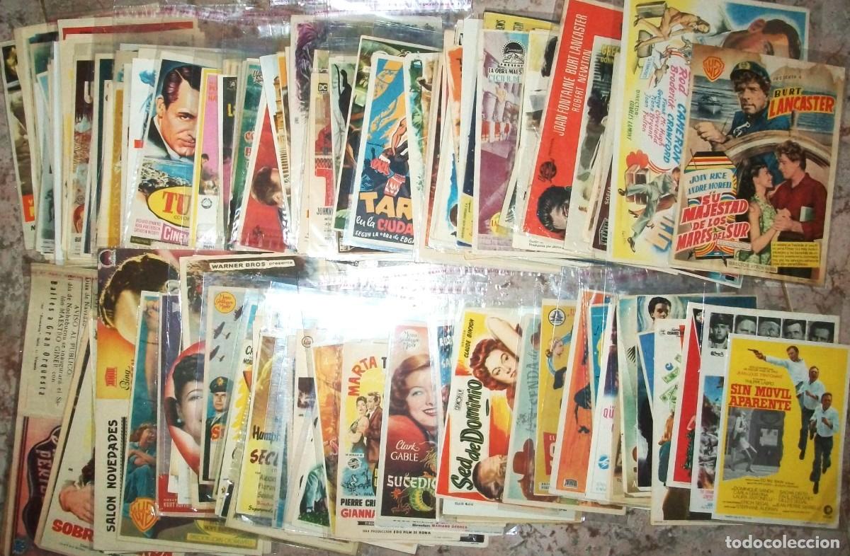 Cine: Programas de cine (10) (Lote de 250 programas diferentes) - Foto 1