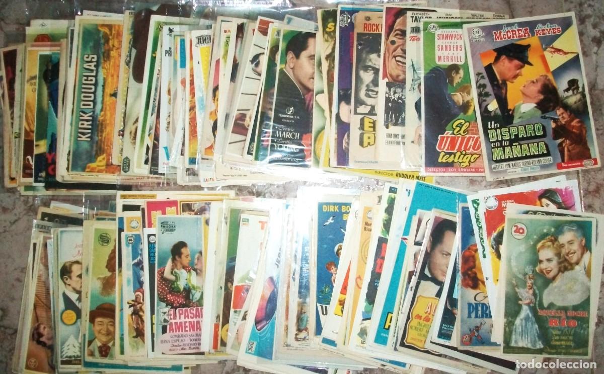 Cine: Programas de cine (03) (Lote de 250 programas diferentes) - Foto 1