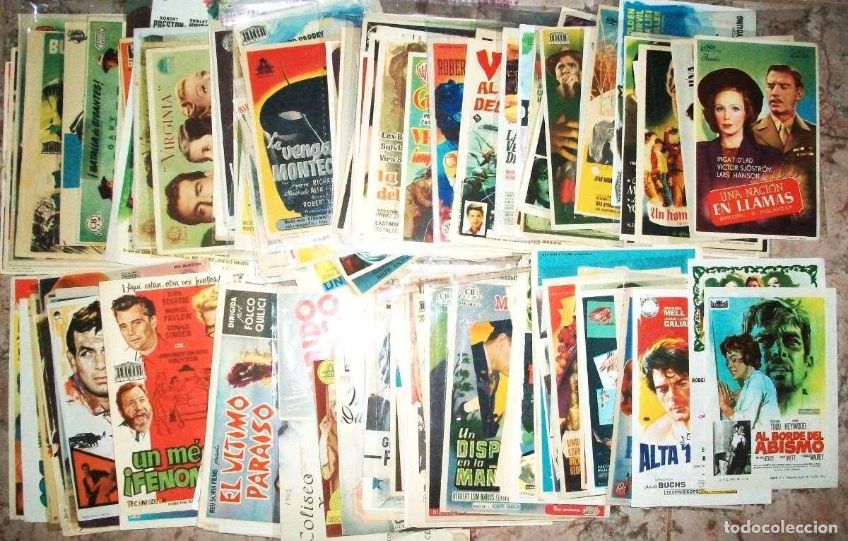 Cine: Programas de cine (02) (Lote de 250 programas diferentes) - Foto 1