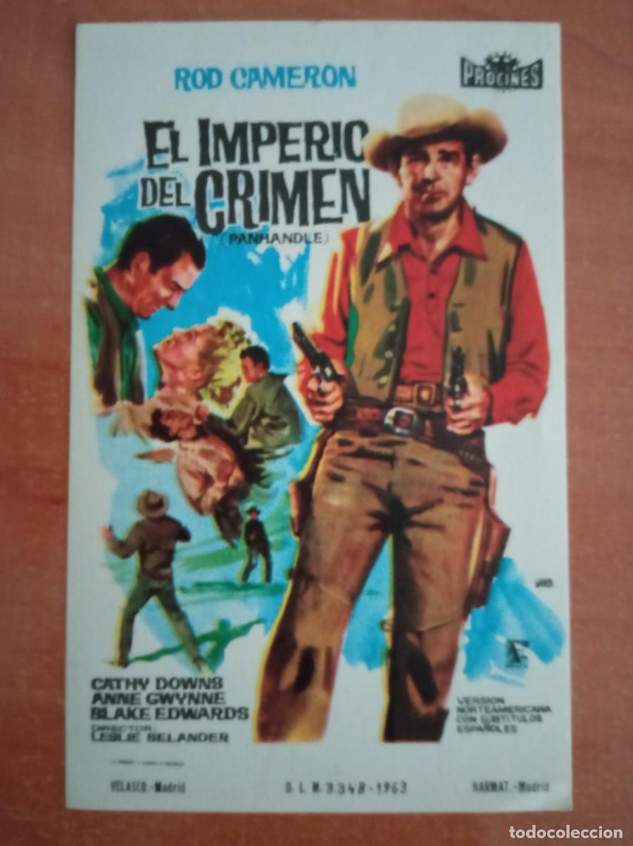 Cine: EL IMPERIO DEL CRIMEN, ROD CAMERON - Foto 1