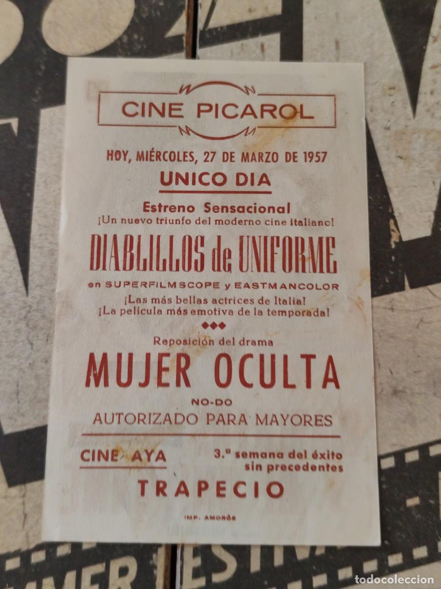 Cine: R Diablillos de uniforme con Publicidad Cine Picarol - Foto 2