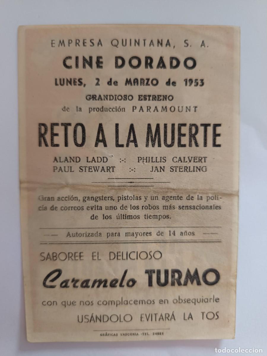 Cine: PROGRAMA DE CINE RETO A LA MUERTE - Foto 2