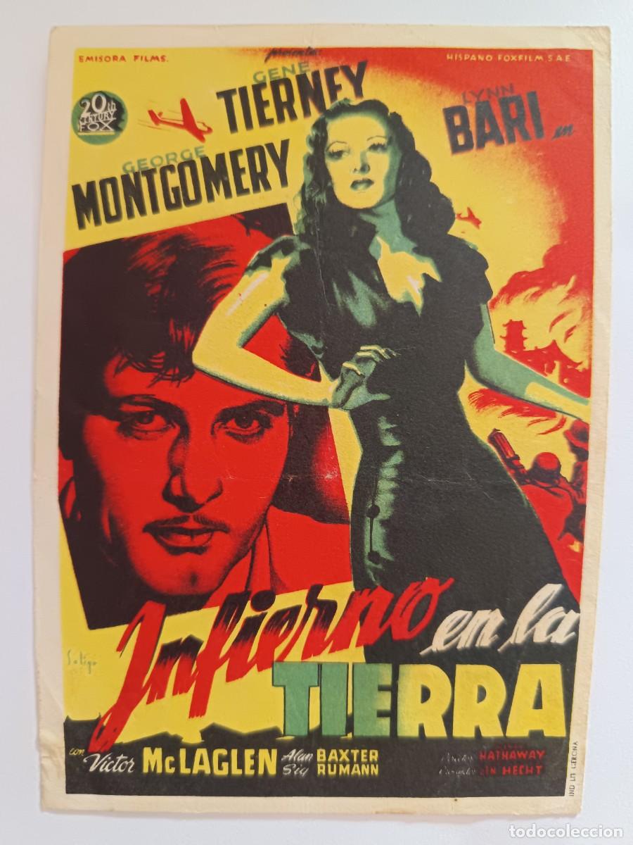 Cine: PROGRAMA DE CINE INFIERNO EN LA TIERRA - Foto 1
