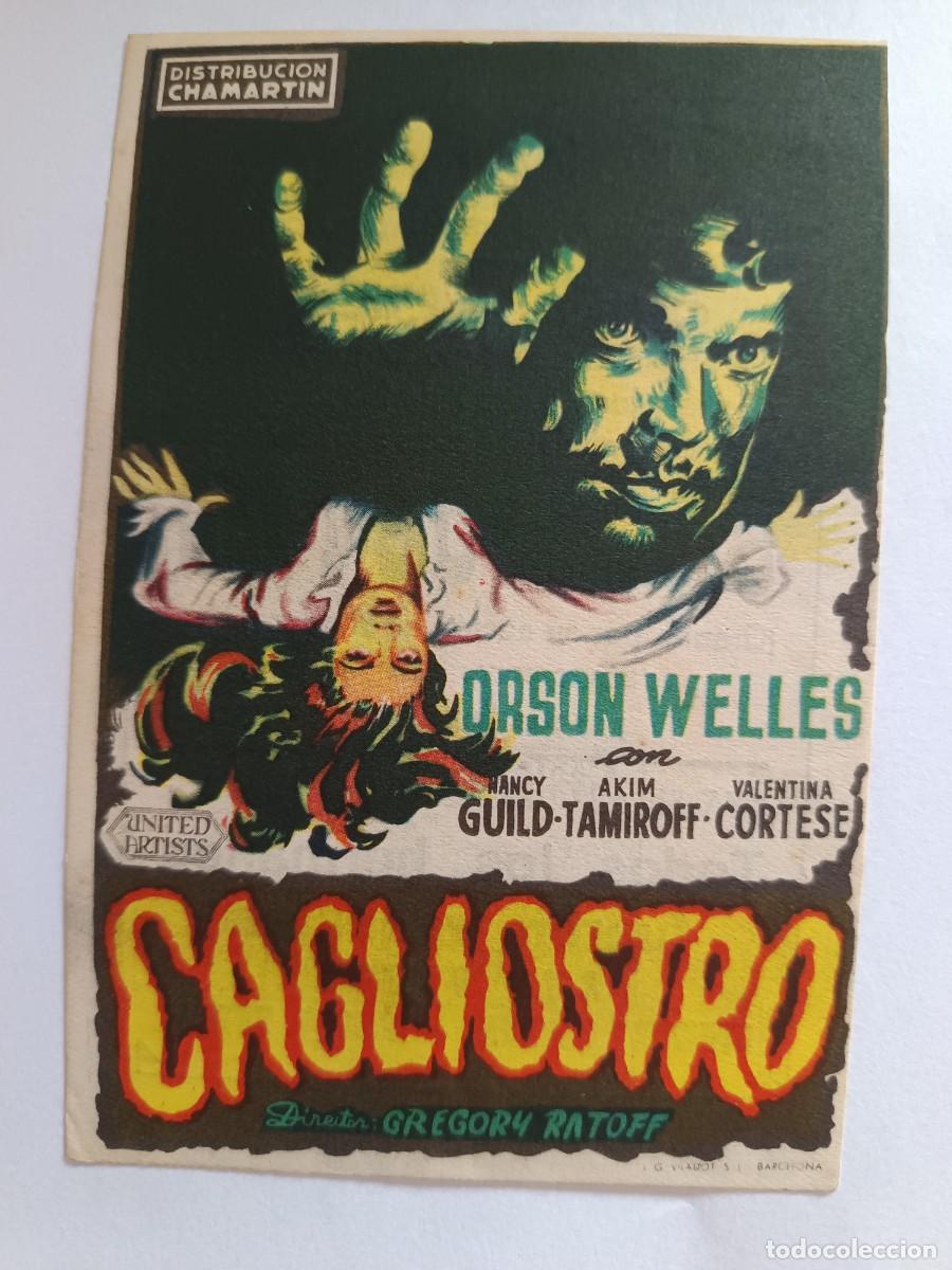 Cine: PROGRAMA DE CINE CAGLIOSTRO - Foto 1