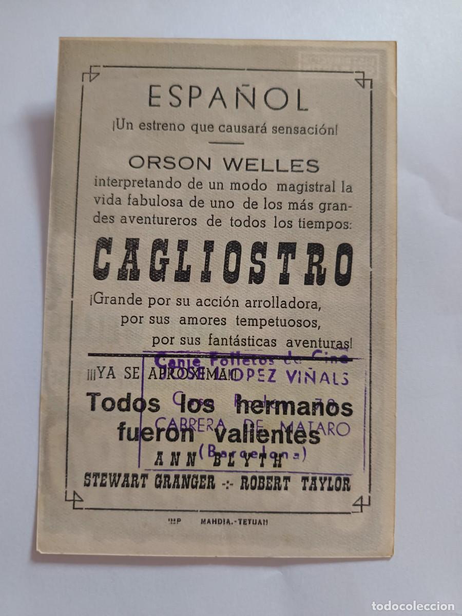 Cine: PROGRAMA DE CINE CAGLIOSTRO - Foto 2
