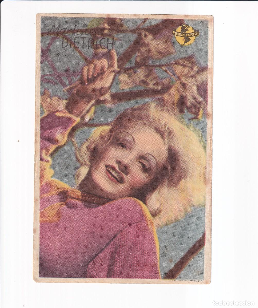 Cine: ARTISTAS : MARLENE DIATRICH - Foto 1