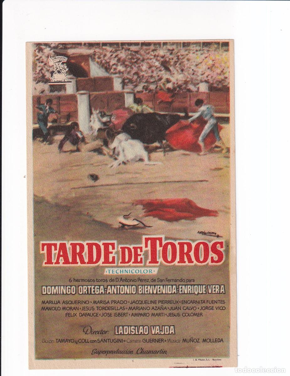 Cine: TARDE DE TOROS .- DOMINGO ORTEGA - Foto 1