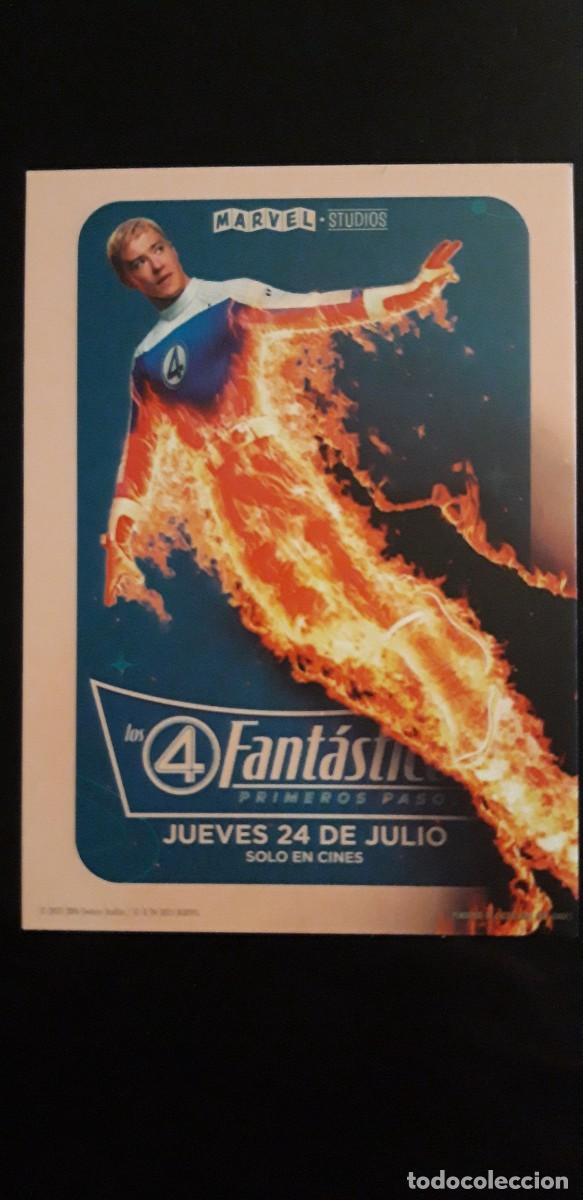 Cine: PROGRAMA DE ** 4 FANTASTICOS . PRIMEROS PASOS ** .9 X 7 CMS.