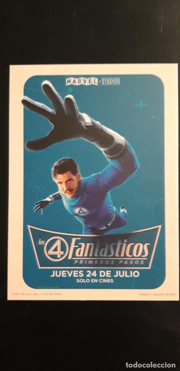 Cine: PROGRAMA DE ** 4 FANTASTICOS . PRIMEROS PASOS ** .9 X 7 CMS.