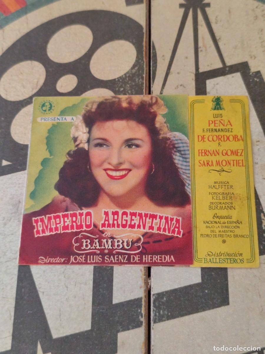 Cine: R Bamb&uacute; Doble con publicidad Cine Goya - Foto 1