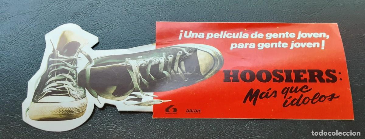Cine: HOOSIERS: M&Aacute;S QUE IDOLOS , PROGRAMA TROQUELADO Y AUTOADHESIVO. - Foto 1