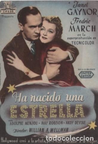Cine: PROGRAMA DE CINE: HA NACIDO UNA ESTRELLA PC-10284 - Foto 1
