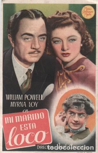 Cine: PROGRAMA DE CINE: MI MARIDO EST&Aacute; LOCO PC-10287 - Foto 1