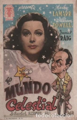 Cine: PROGRAMA DE CINE: MUNDO CELESTIAL PC-10288 - Foto 1