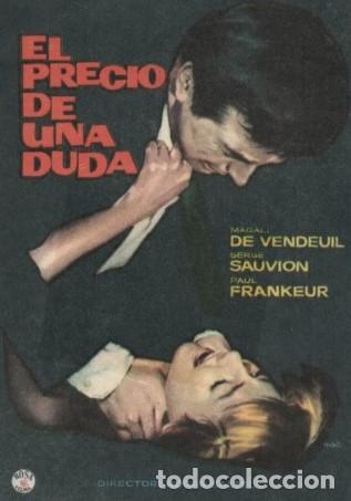 Cine: PROGRAMA DE CINE: EL PRECIO DE UNA DUDA PC-10293 - Foto 1