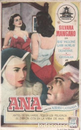 Cine: PROGRAMA DE CINE: ANA PC-10294 - Foto 1